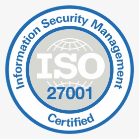 Iso 27001 02 - Iso 27001 Certified Logo, HD Png Download, Transparent PNG
