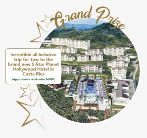 To The New 5-star Planet Hollywood Hotel In Costa Rica - Planet Hollywood Costa Rica, HD Png Download, Transparent PNG