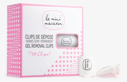 Le Mini Macaron Gel Removal Clips, HD Png Download, Transparent PNG
