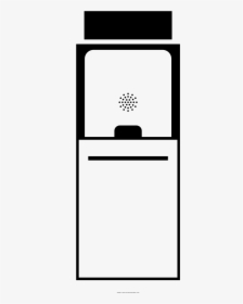 Ticket Booth Coloring Page Clipart , Png Download - Monochrome, Transparent Png, Transparent PNG