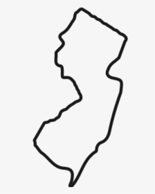 New Jersey Outline Png, Transparent Png, Transparent PNG