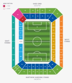 Stamford Bridge Seating Plan, HD Png Download, Transparent PNG