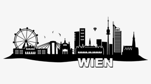 Vienna Wall Decal Germany Skyline Sticker - Vienna Png, Transparent Png, Transparent PNG