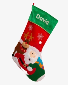 Christmas Stockings Transparent Background - Personalised Christmas Stocking, HD Png Download, Transparent PNG