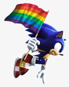 Sonic Says Gay Rights, HD Png Download, Transparent PNG