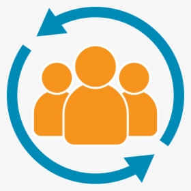 Improved Client Retention Icon - Png Image Population Clipart Png, Transparent Png, Transparent PNG