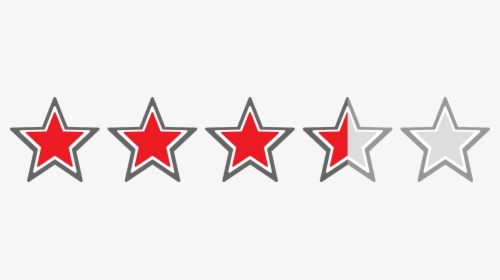 Three Star Out Of Five, HD Png Download, Transparent PNG