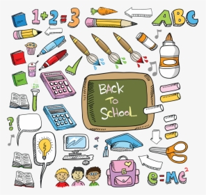 Back To School Doodle Transparent, HD Png Download, Transparent PNG