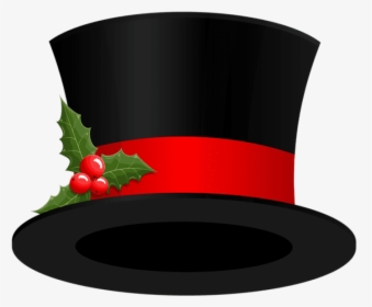 Christmas Hat Transparent Christmas Top Hat Png Free - Christmas Top Hat Png, Png Download, Transparent PNG