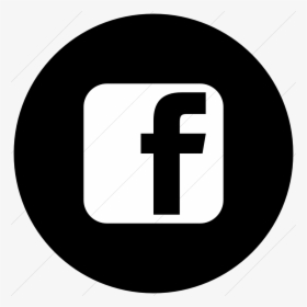 Icon black background facebook 