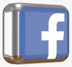 Facebook 3d Png Logo - Sign, Transparent Png, Transparent PNG