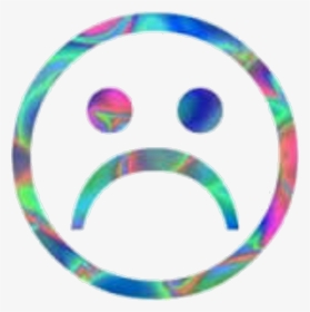 Vaporwave Sad Face Gif, HD Png Download, Transparent PNG