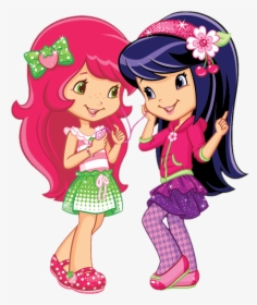 Strawberry And Cherry - Strawberry Shortcake Cartoon Sexy, HD Png Download, Transparent PNG