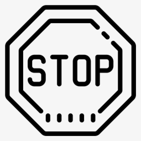 Stop Sign Icon - Sign, HD Png Download, Transparent PNG