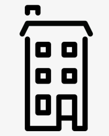Building Apartment Icon , Png Download, Transparent Png, Transparent PNG