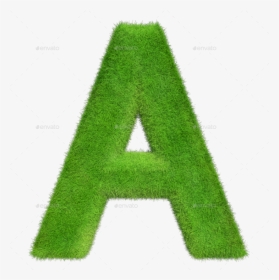 Grass Alphabet Letters Png, Transparent Png, Transparent PNG