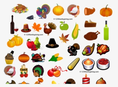 Thanksgiving Icons Pictures - Thanksgiving Icons, HD Png Download, Transparent PNG