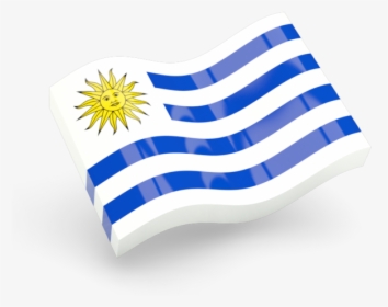 Glossy Wave Icon - Uruguay Flag Icon Png, Transparent Png, Transparent PNG