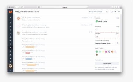Issue Page - Gitlab Documentation, HD Png Download, Transparent PNG