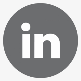 Logo Twitter Linkedin Gris, HD Png Download, Transparent PNG