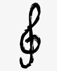 Musical Note Grunge Clip Art - Music Symbols Transparent Background, HD Png Download, Transparent PNG