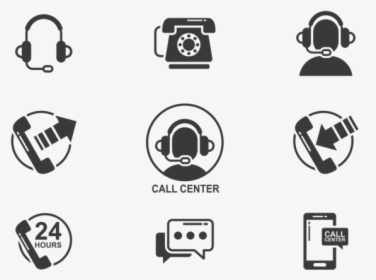 Call Center Icon Png, Transparent Png, Transparent PNG