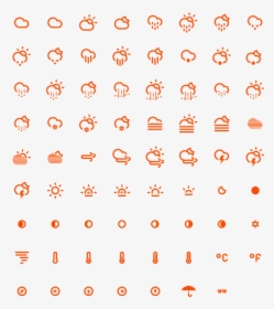 Weather Icons Svg Free, HD Png Download, Transparent PNG
