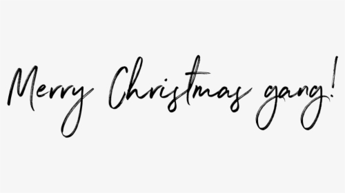 Merry-xmas - Calligraphy, HD Png Download, Transparent PNG