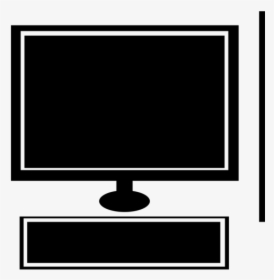 Computer Set - Computer Monitor, HD Png Download, Transparent PNG