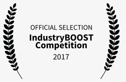 Official Selection - Industryboost Competition - 2017 - Quebec City Film Festival Laurels, HD Png Download, Transparent PNG