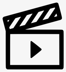 Play Movie Video Clapper Scene - Transparent Background Movies Icon, HD Png Download, Transparent PNG