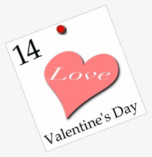 Valentines Day February 14 Svg Clip Arts - Heart, HD Png Download, Transparent PNG