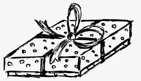 Gift Box Present Drawing Vector 3, HD Png Download, Transparent PNG