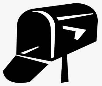 Vector Illustration Of Letter Box Or Mailbox Receptacle, HD Png Download, Transparent PNG