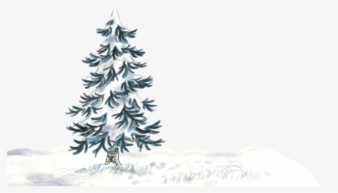 Christmas Scene Png Photo Background - Christmas Tree, Transparent Png, Transparent PNG