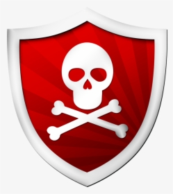 Red Shield With The Image Of A Skull - Teschio Caccia Al Tesoro, HD Png Download, Transparent PNG