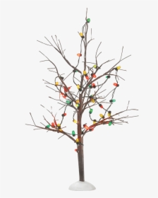 Lighted Christmas Bare Branch Tree, HD Png Download, Transparent PNG