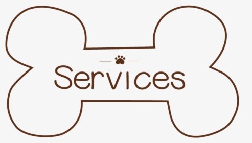 Services By Diersen’s Canine Country Club Bone Icon, HD Png Download, Transparent PNG