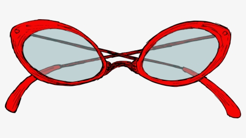 Vintage Eye Glasses Drawing 2 1, HD Png Download, Transparent PNG