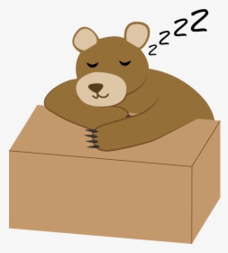 Sleepy Bear - Illustration, HD Png Download, Transparent PNG