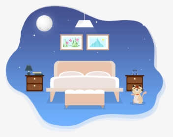 How To Set Up A Bedroom - Good Sleep Environment, HD Png Download, Transparent PNG