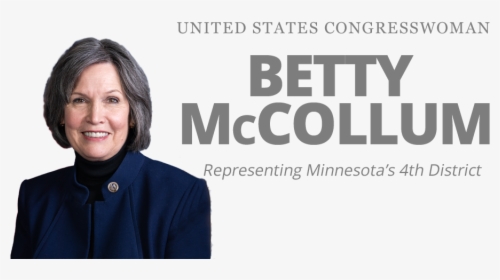 Congresswoman Betty Mccollum - Official, HD Png Download, Transparent PNG