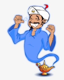 Akinator Facial Expression Person Cartoon Male Human - Genie Akinator, HD Png Download, Transparent PNG