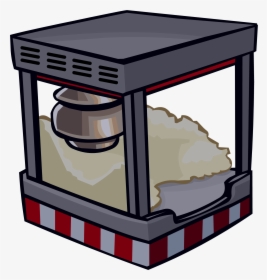 Club Penguin Rewritten Wiki - Popcorn Maker, HD Png Download, Transparent PNG