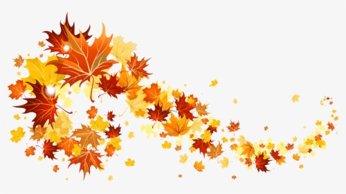Png Falling Leaves Overlay Clipart Transparent - Leaves Transparent Background Fall, Png Download, Transparent PNG