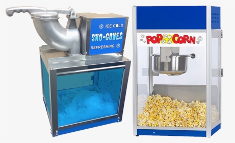 Concessions - Popcorn Machine Blue, HD Png Download, Transparent PNG