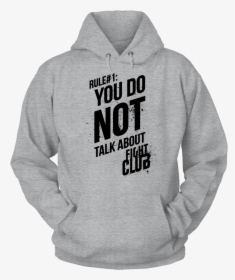 First Rule Front Picture - Hoodie, HD Png Download, Transparent PNG