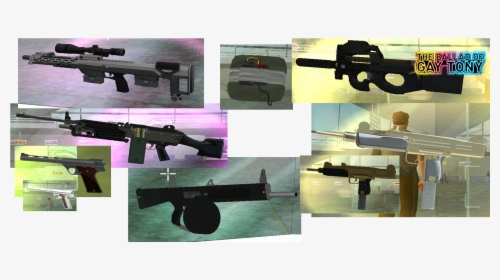 Gta Vice City Png , Png Download - Gta Vc Weapons Mod, Transparent Png, Transparent PNG