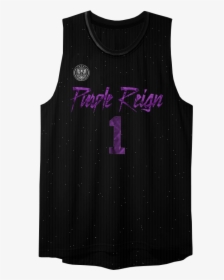 Black Purple Basketball Jersey, HD Png Download, Transparent PNG