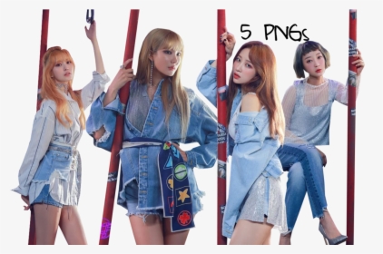 Exid Png , Png Download - Night Rather Than Day Outfits, Transparent Png, Transparent PNG